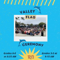 Valley Flag Ceremony 12/3/2021